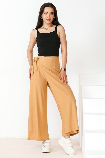 Bestenur Παντελόνι Lona Elastic Waist 573 - Mink