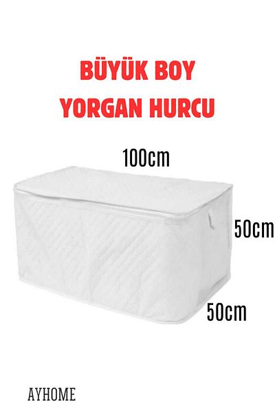 AYHOME Storage Bag Under Base 3-Piece Storage Storage Storage Bag Multi-Purpose Large Size Storage Bag White Storage Bag