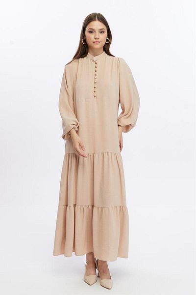 Jamila Aerobin Judge Collar - Loose Cut Summer Dress
