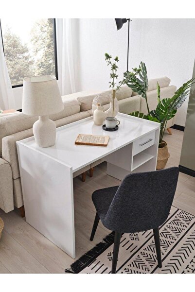 dekorazi Ekol Bilgisayar Masası Beyaz