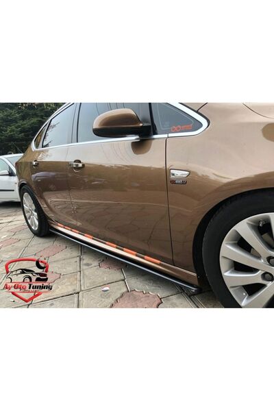 AYDİZAYN Opel Astra J Hb-Sedan OPC Marşpiyel  Çıtası 2009-2020 Piano Black