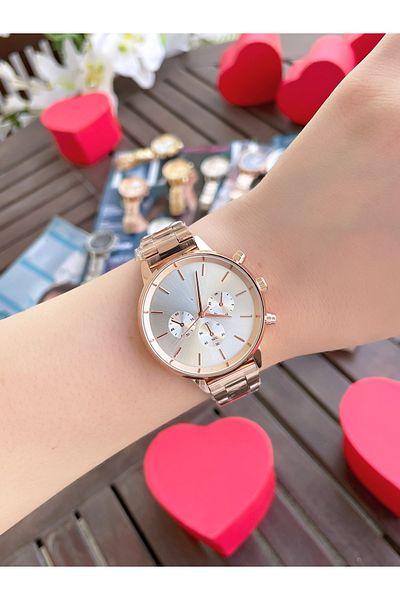 Bimodabu Stylish Design Women's Wristwatch - in Special Mini Heart Box