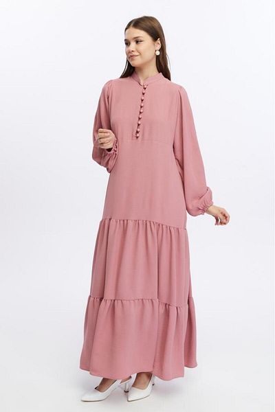 Jamila Aerobin Judge Collar - Loose Cut Summer Dress