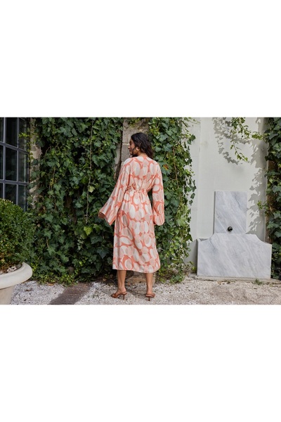 GİZZEY 21062 Модел Дълго Кимоно