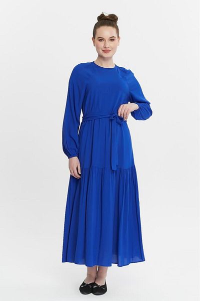 Fairy Hoshi Rochie de damă, dreptă, cu curea, cu volane
