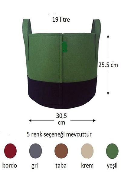 Store Practical Decorative Waterproof Felt Bag