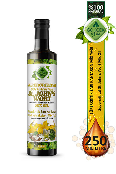 Gökçek Şifa Sarı Kantaron Süperkritik Mix Yağı 250 ml (ST. JOHN'S WORT SUPERCRİTİCAL MİX OİL)