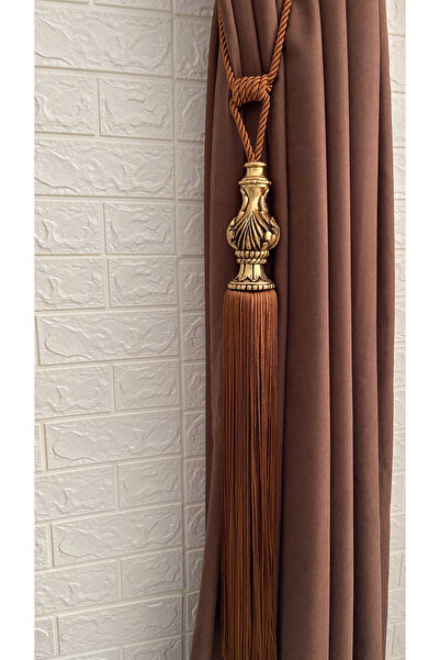 Helezoni Polyester Vase - Elegant Tufted Bracelet and Cornice Tactical Curtain Accessory 1 Piece