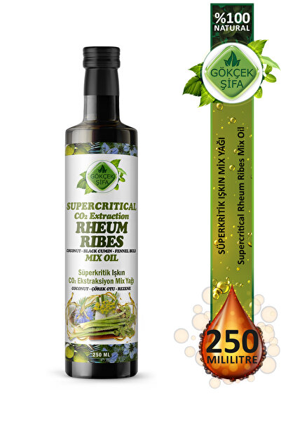 Gökçek Şifa Işkın Süperkritik Mix Yağı 250 ml (RHEUM RİBES SUPERCRİTİCAL MİX ...