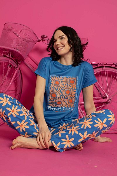 ELİTOL Set de pijamale din bumbac și lycra