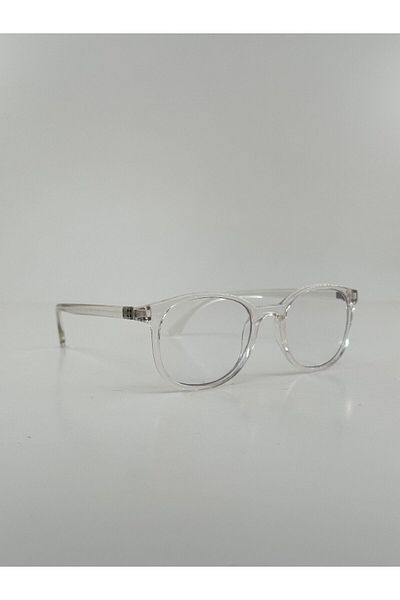 GlimmerGroove Transparent Blue Screen Glasses with Light Filter