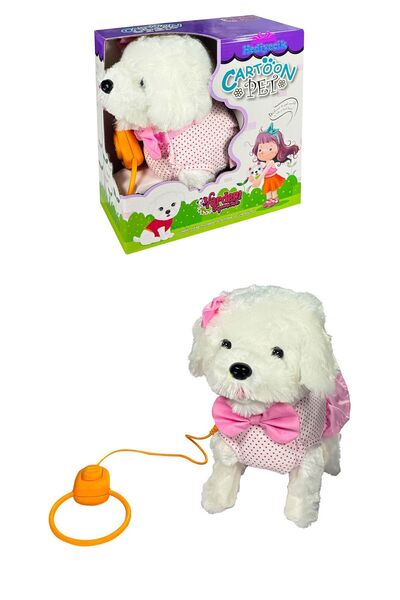hediyecik Kumandalı Sesli Yürüyen Sevimli Peluş Köpek