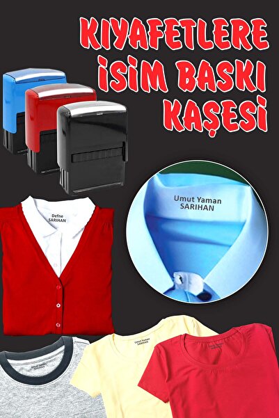 Mapi Kişiye özel kıyafet kaşesi / Okul Kaşesi / Kumaş Elbise Kaşesi
