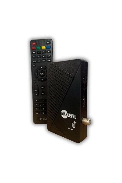 MAX LEVEL Maxlevel Hd Uydu Alıcı Tgks'li Mpeg4 Hd Tak Kullan Bluetooth Kumandalı