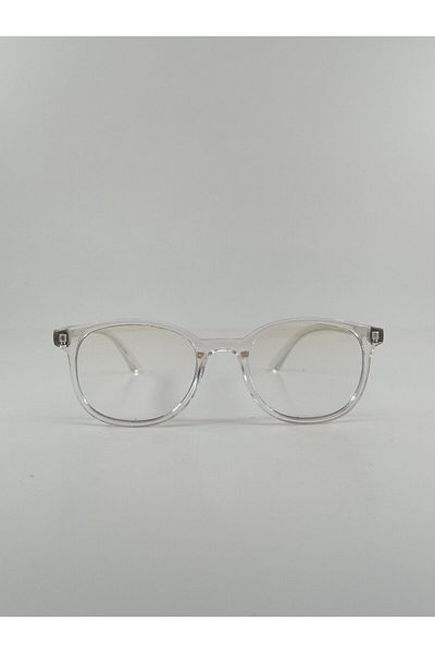 GlimmerGroove Transparent Blue Screen Glasses with Light Filter