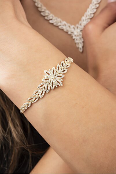 Altınaşkı Taşlı Altın Bileklık