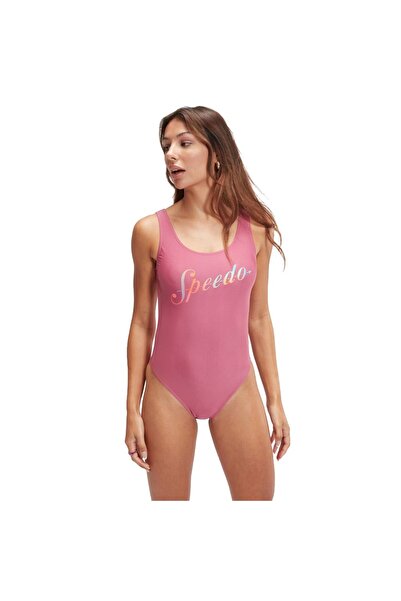 SPEEDO Γυναικείο μαγιό με λογότυπο Deep U-Back