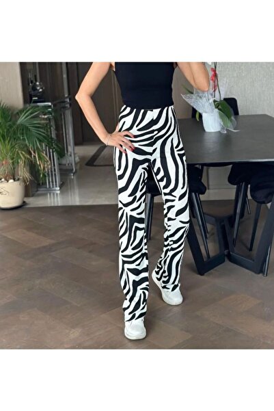 Fortuna Zebra Desen Bürümcük Pantolon