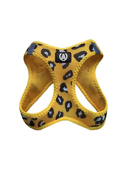 Alphadog ليوبارد منقوشة الهواء شبكة طوق الصدر