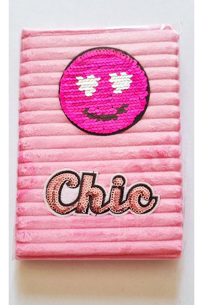 Modellino A5 Striped Plush Memory Daily Notebook - Micro Chic 72Y, Color Options
