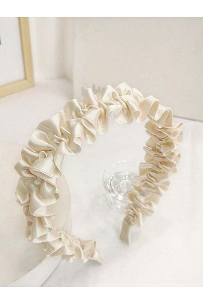 CSR AKSESUAR Satin Crown - Gathered Design