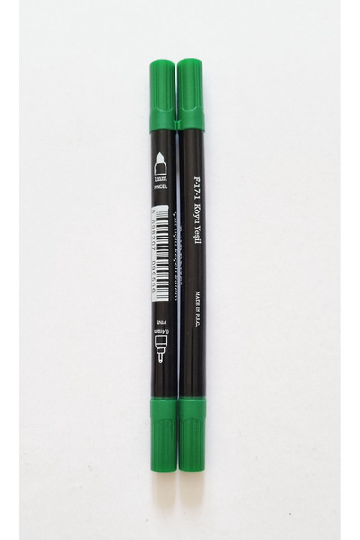 Modellino 2 Adet Çift Uçlu Fineliner Keçeli Kalem Rbns Dual Felt Tip Pens - R...