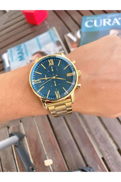 Bimodabu Men's Wristwatch - Roman Numeral and Stylish Design
