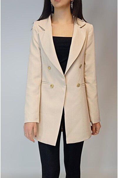 OYYA سترة رجالية باللون البيج - مبطنة، للنساء، YY101012