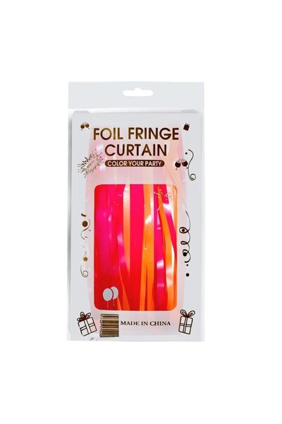 aşkın concept Sarı Kırmızı Işıltılı Püsküllü Arka Fon Perdesi Kapı Perdesi 1 ...
