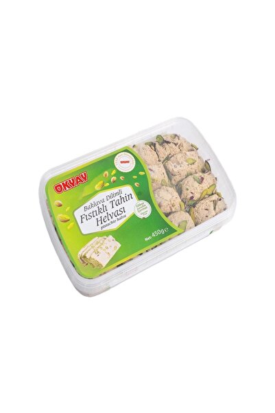 Okyay x 3 Adet Baklava Dilimli Fıstıklı Helva 450 Gr