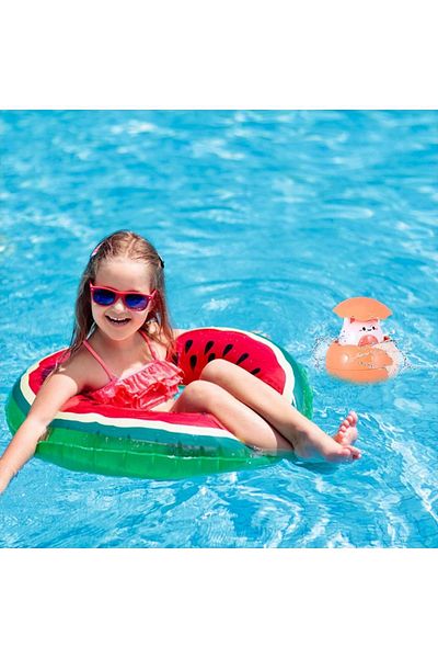 BERMUDA Watermelon Bagel with Holder Inflatable Watermelon Patterned Bagel Sea Bagel Fruit Bagel Pool Watermelon Bagel 76 cm