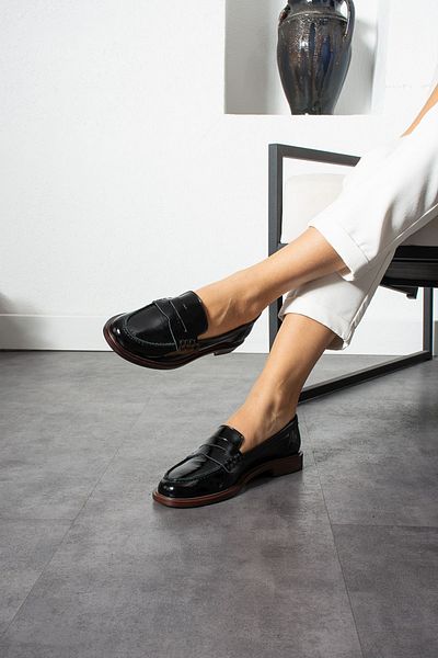 ZENNESHOES Pantofi Stew din piele naturală pentru femei