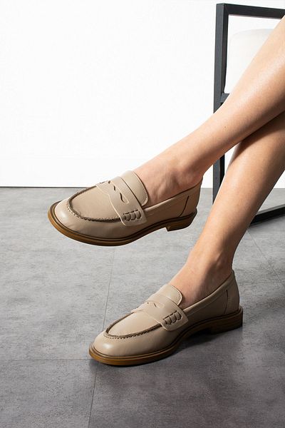 ZENNESHOES Pantofi Stew din piele naturală pentru femei