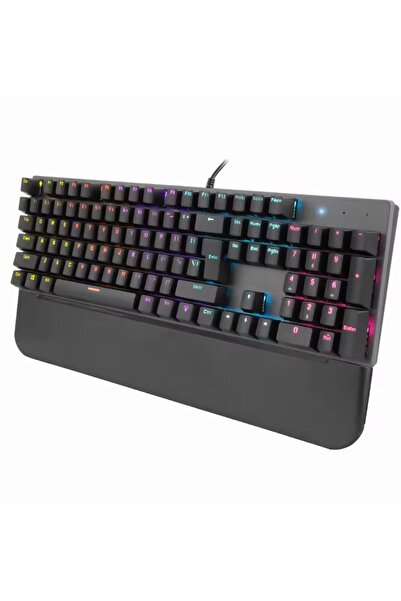 Havana GK60 Oyuncu Klavyesi Bilek Destekli Akışkan  Işıklı kablolu masaüstü bilgisayar dizüstü ofis Gaming