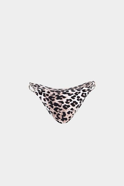 Açelya Okcu FREYA Slim Fit Premium Women's Bikini Bottom - Rope Detailed