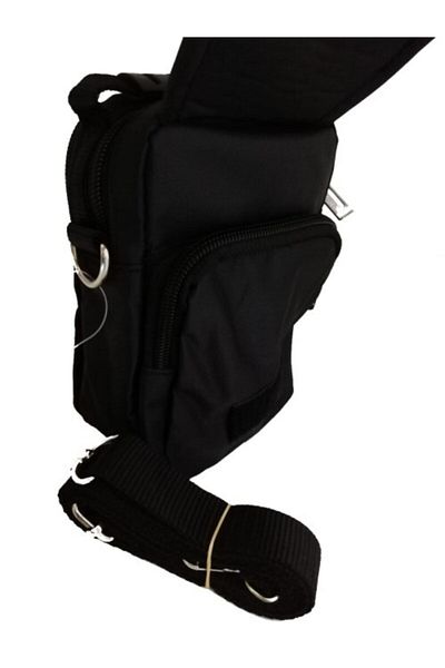 SEVENTEEN Men's Black Shoulder Bag 2243