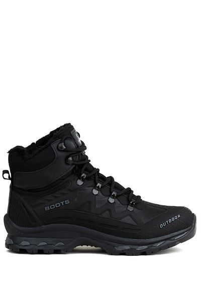 Ghattix Ανδρικές χειμερινές μπότες με φερμουάρ Anto Water Cold Resistant