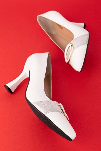 Gondol Kadın Hakiki Deri Stiletto Ayakkabı Ast.6201