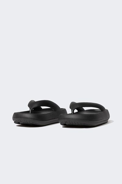 DeFacto Damen Eva Slipper mit hoher Sohle - Flip Flops D0766AX24HS