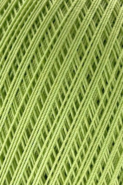 SENSY 100% Mercerized Cotton - Giza Corn Cotton, Pistachio Green Classic 10 Crochet String, Lace String