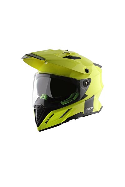 AXOR XCROSS DUAL VİZÖR  FULL FACE  PARLAK  SARI    (S/C)-