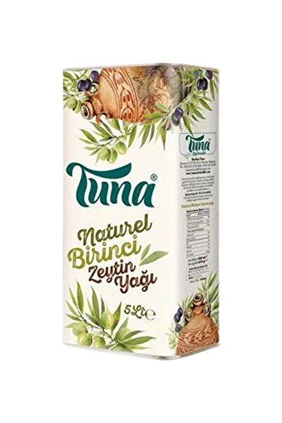Tuna Naturel Birinci Zeytinyağı 5 lt