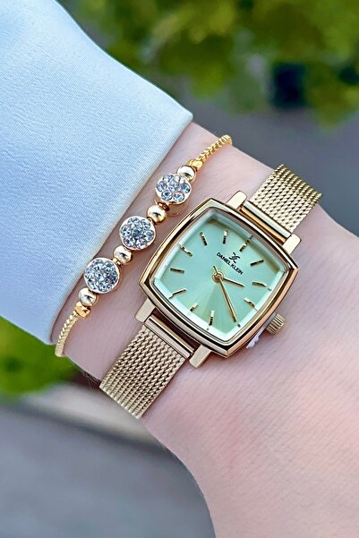 Daniel Klein Kadranı Sarı Kordonu Altın Renk 2 Yıl Garantili Kadın Kol Saati ...