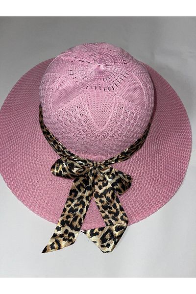 C&Z PINK Wide Women's Beach Hat
