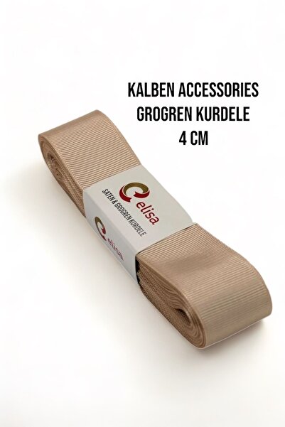 Kalben Kumaş Elisa Grogren Kurdele En 4 Cm Boy 10 Mt