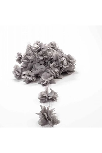 kalben accessories شريط وردة رمادي مقطوع بالليزر - 26 قطعة