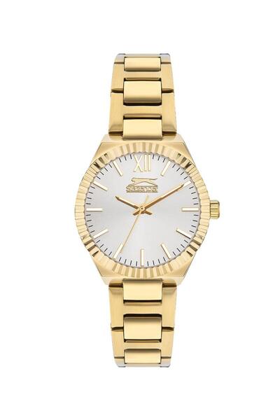 Slazenger 3 Atm Su Geçirmez Çelik Kordon Kadın Kol Saati