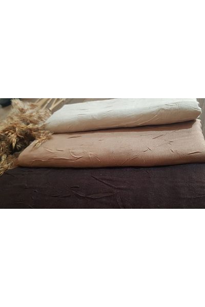 HAR-UM Ticaret Hijab Women's Bamboo Scarf Shawl Model-Set of 3 Beige > Light Brown > Milky Brown