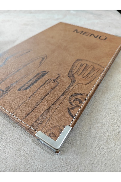 ankara menü A5 Acidate Transparent Menu - Menu