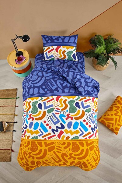 Tabu Home Σετ παπλωματοθήκης μονόχρωμο Doodle